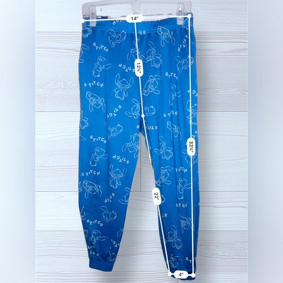 DISNEY STITCH Women’s Stitch Cartoon Graphic Comfy Pajama Pants - Picture 7 of 9
